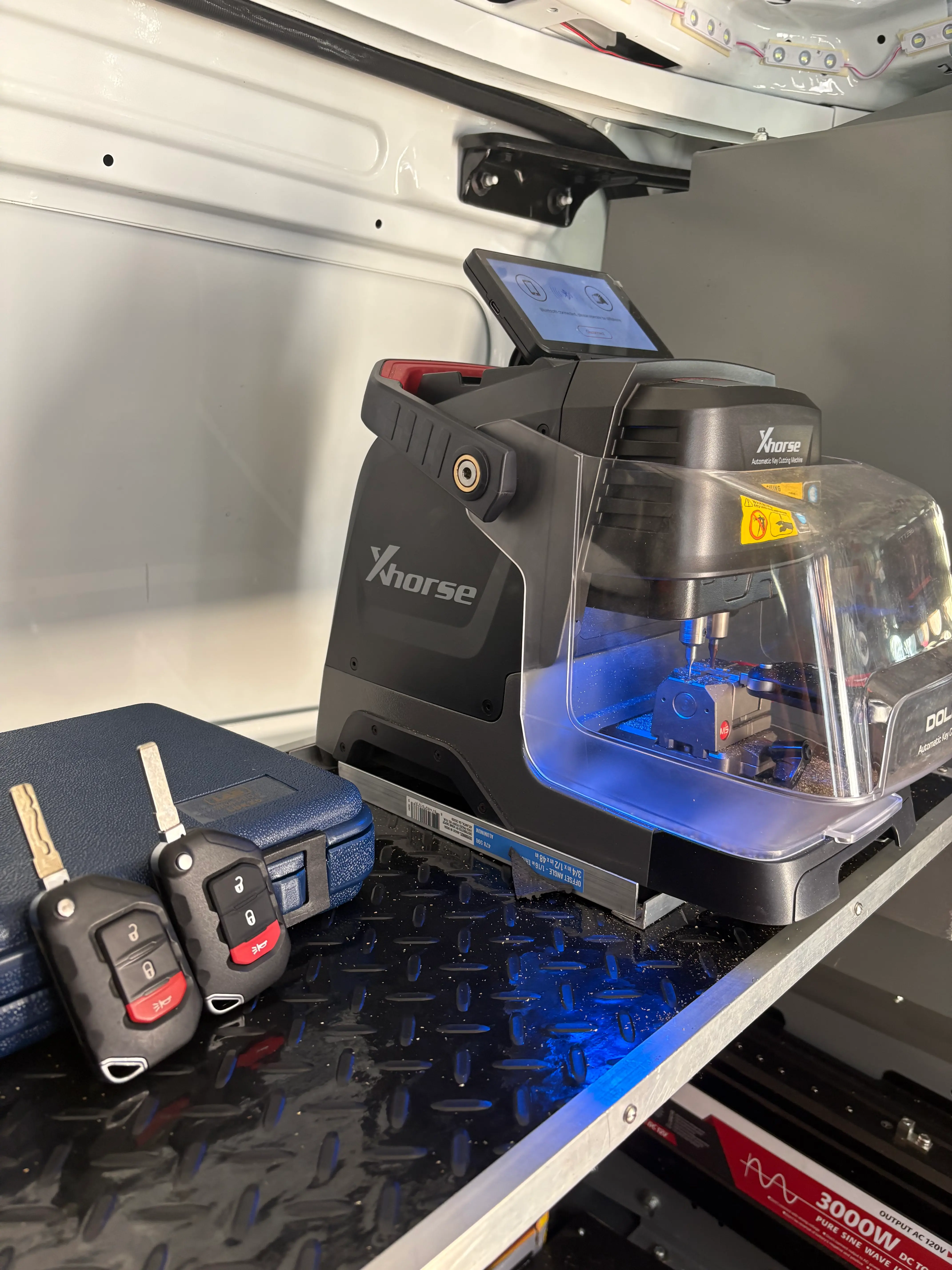 Car key made for a Jeep Rubicon 2019